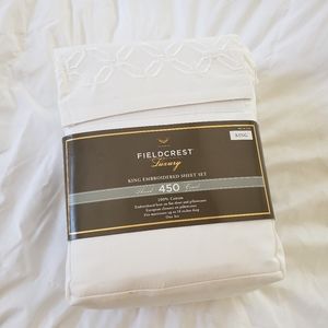 King cotton sheet set